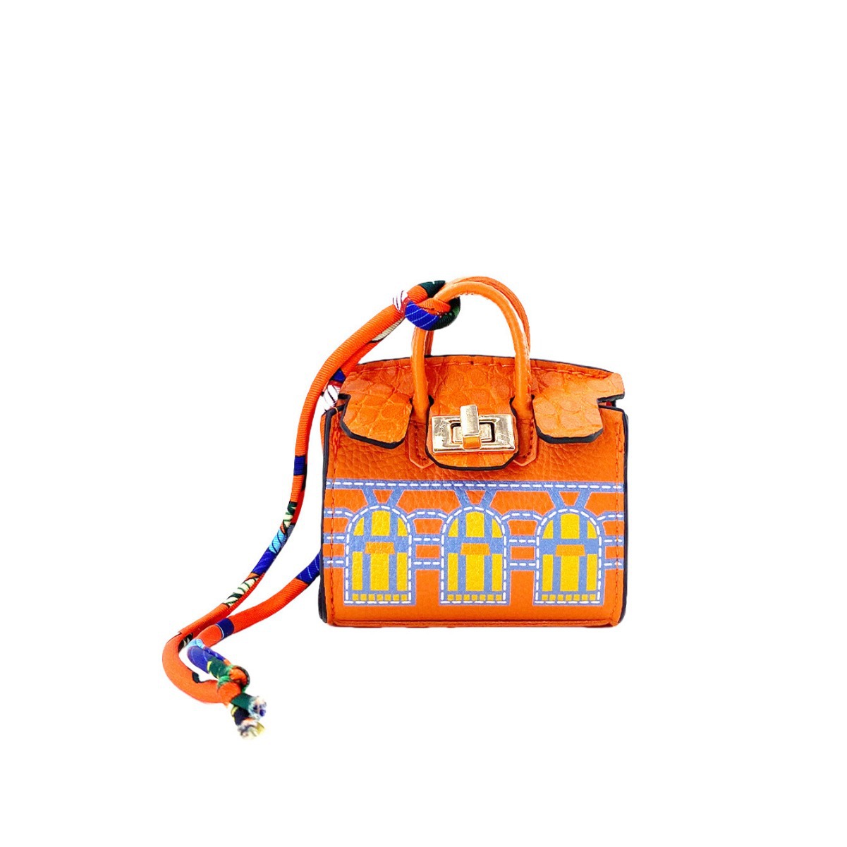 H family Mini Bag Pendants, house small bags, cute bags, new fashionable pendants, mouth red envelopes, headphones, car keys Item Picture