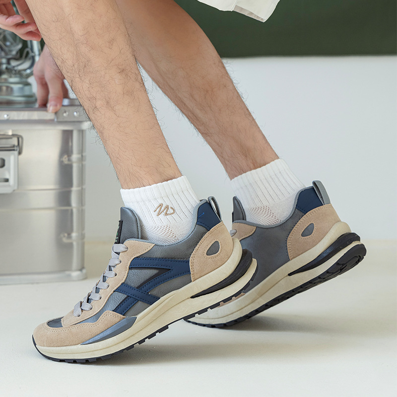 运动、休闲棉袜实物图