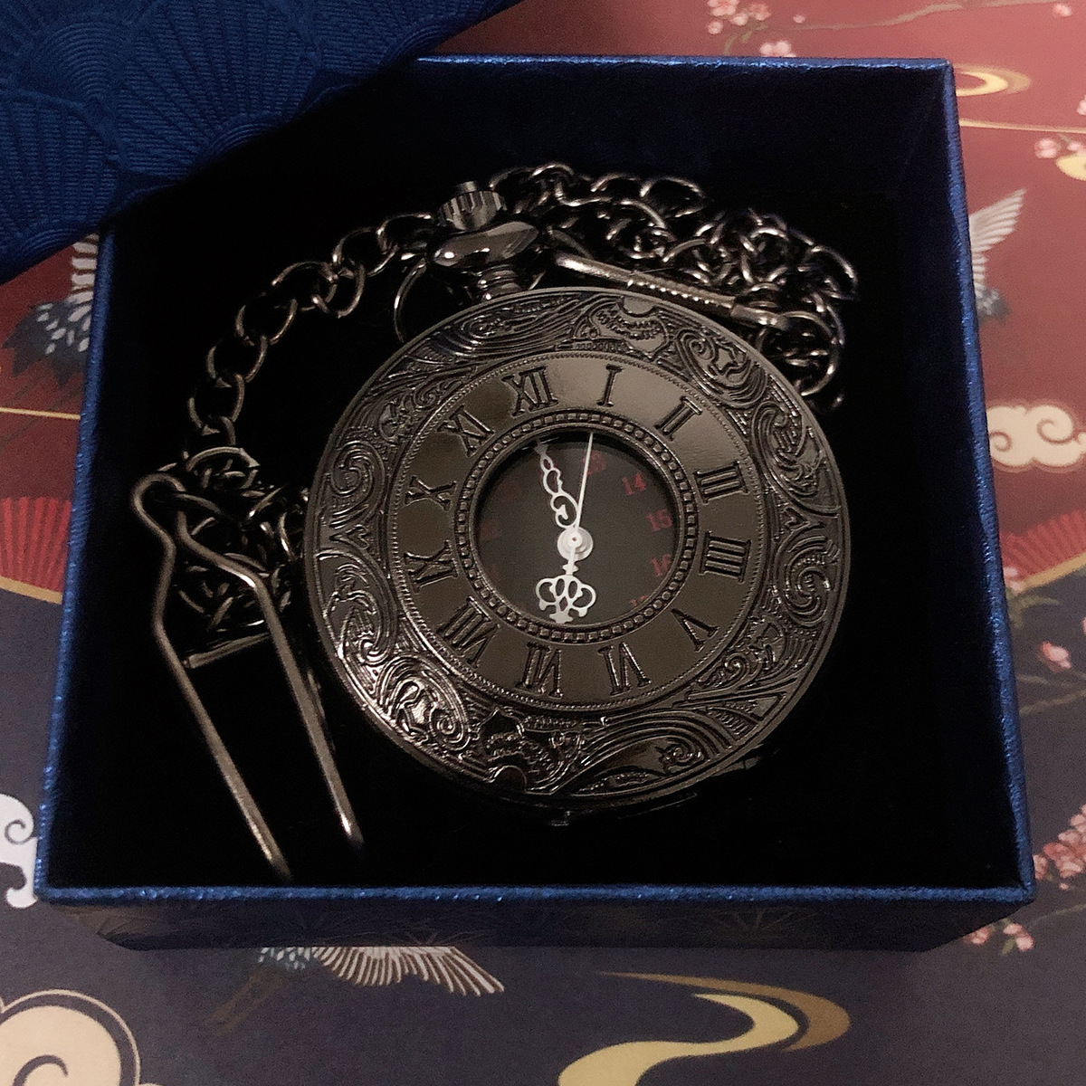 Pocket watch vintage clamshell schoolboy's mechanical exquisite examination pendant girl child Shelby watch