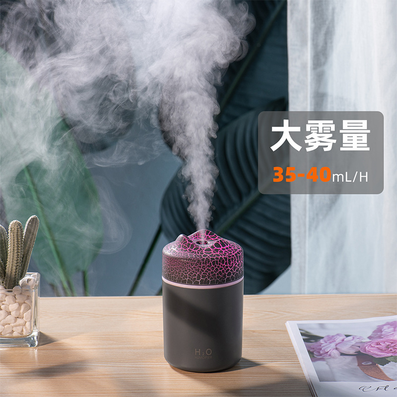 New Volcano humidifier Mini USB car Office Desktop Air Hydrating Spray machine Creative gift
