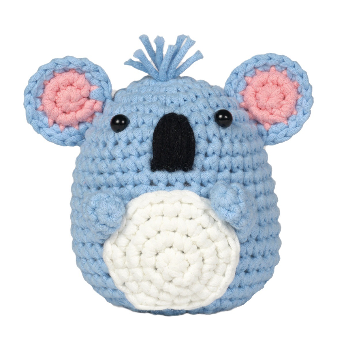 手工diy卡通可爱毛线团八级英语视频讲解编织钩针材料包情侣生日手工礼物