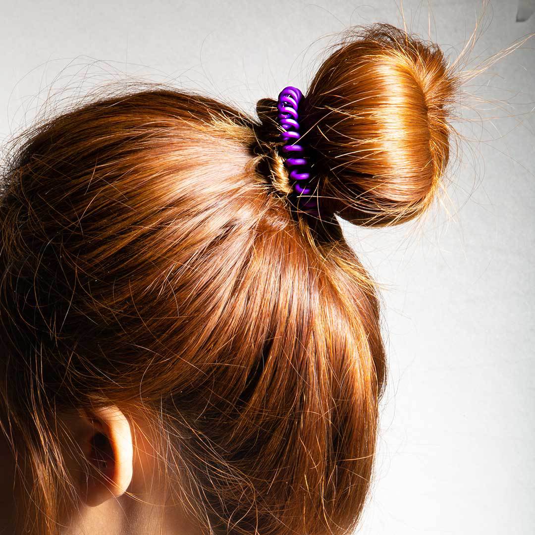 Korean Version Candy Color Transparent Phone Line Hairband Wholesale High Elastic Head Rope Leather Band Simple Hair Rope Hair Accessories Small Large Application Scenario