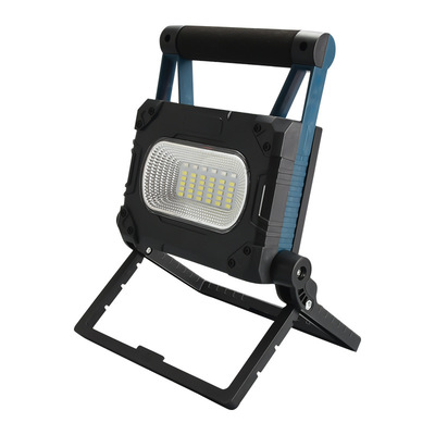 2021 New solar-powered led floodlight, portable floodlight, USB charging, outdoor portable floodlight Item Picture