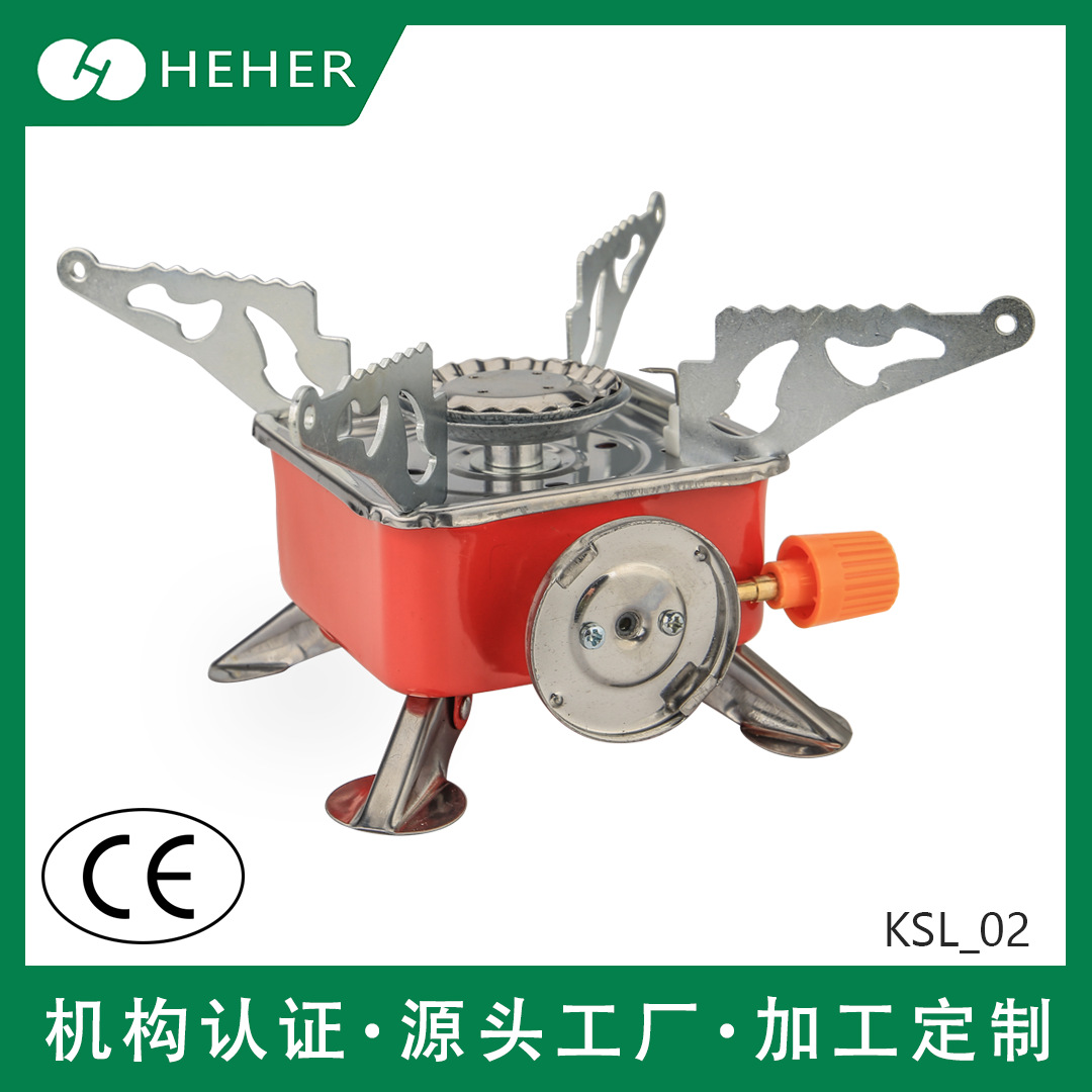 Collapsible mini cassette stove camping gas stove outdoor tea stove picnic stove portable cassette stove