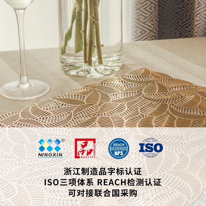 陶瓷杯垫/餐垫/茶几垫桌垫/圣诞节/木制杯垫材料细节图