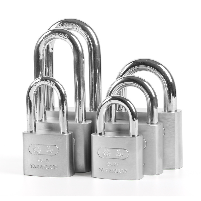 Plum blossom padlock, coin-leaf door lock, anti-theft lock, waterproof door lock, household lock head, dormitory long beam lock, cabinet lock Item Picture