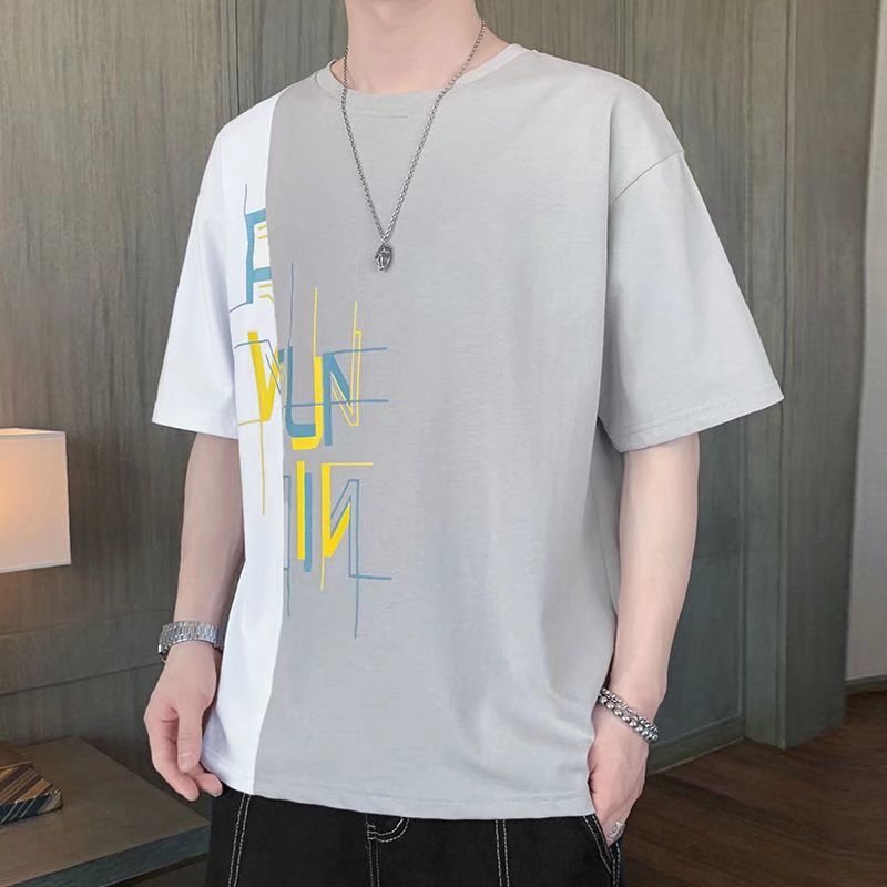 The 2023 new summer Instagram trendy five-and-a-half-sleeved T-shirt for men is a must-have. It's a casual, fashionable and versatile T-shirt that's going viral Application Scenario