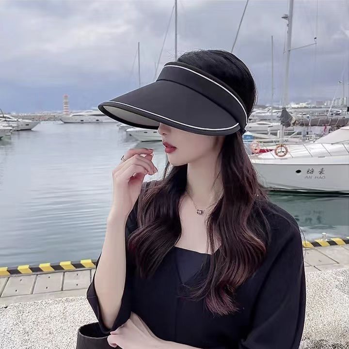 夏季新款空顶/新款防晒帽女产品图
