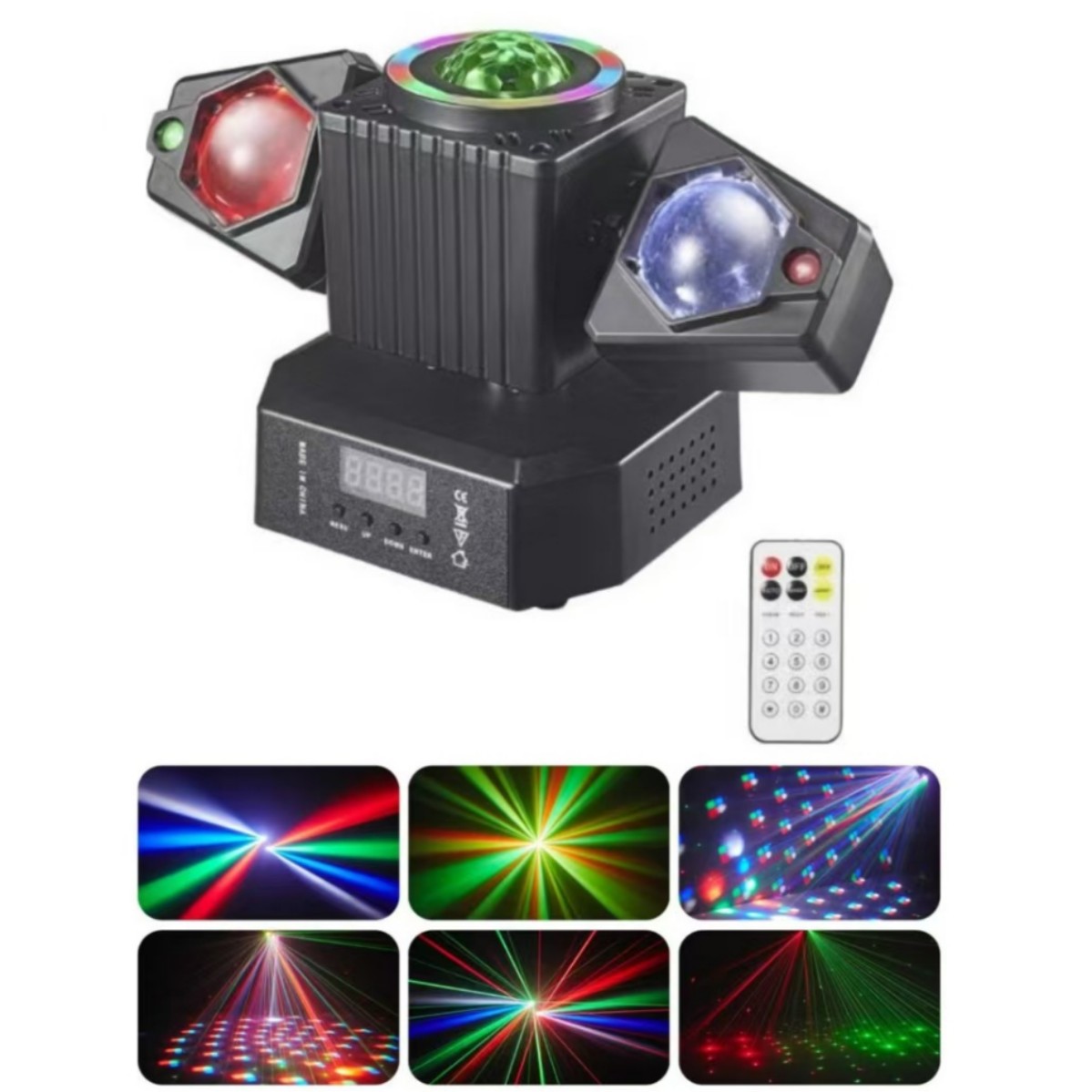 Best-selling new product: Little Angel Infinity Rotating Moving Head Light, Cross-border LED Beam Light, KTV Bar dj Laser Magic Ball Light full figure