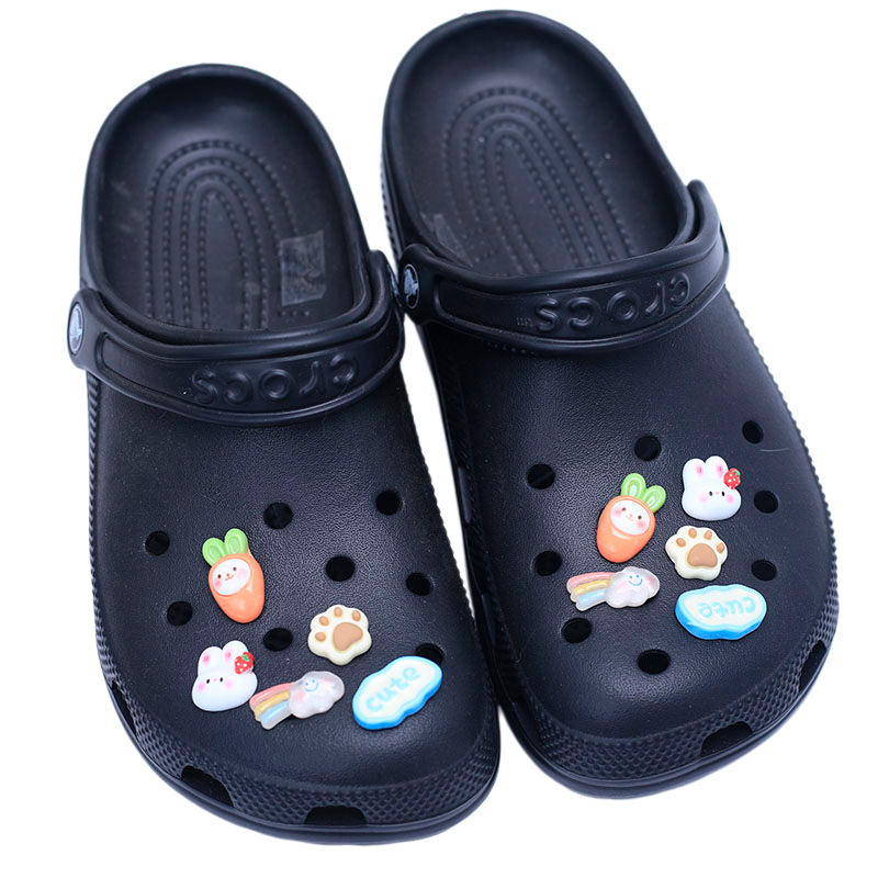 Cartoon food and play series cream glue DIY phone case accessories resin accessories wholesale Crocs accessories pic 5