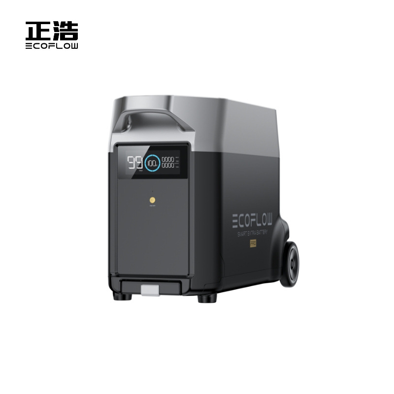 户外移动电源/应急停电备用/容量蓄电池白底实物图