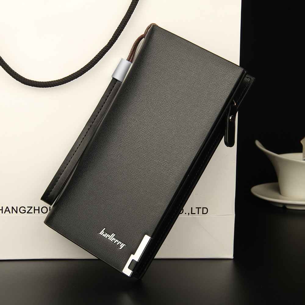 baellerry钱包男士长款韩版青年大容量手拿包拉链多功能手包批发