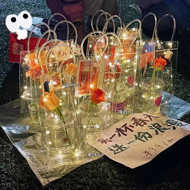 吨袋/镭射打包袋/平口袋塑料/吨包/伴手礼袋子细节图