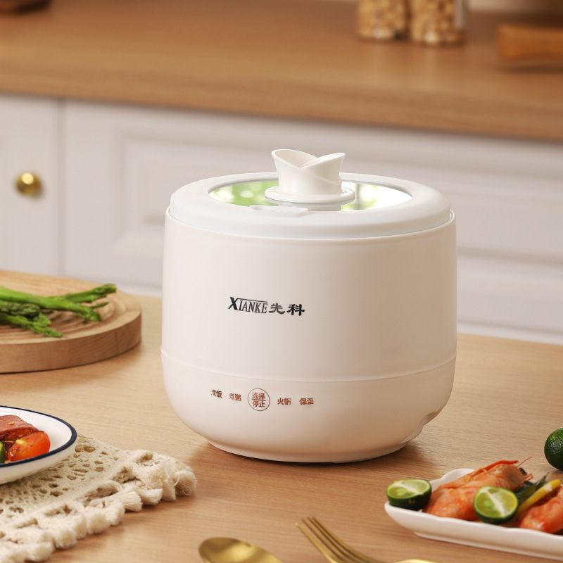 Wholesale mini rice cookers, small 1-2 person multi-functional smart electric cooking POTS, dormitory student household rice cooking POTS