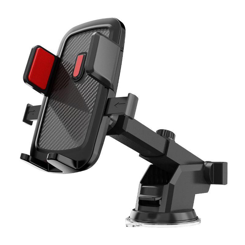 汽车导航手机支架白底实物图