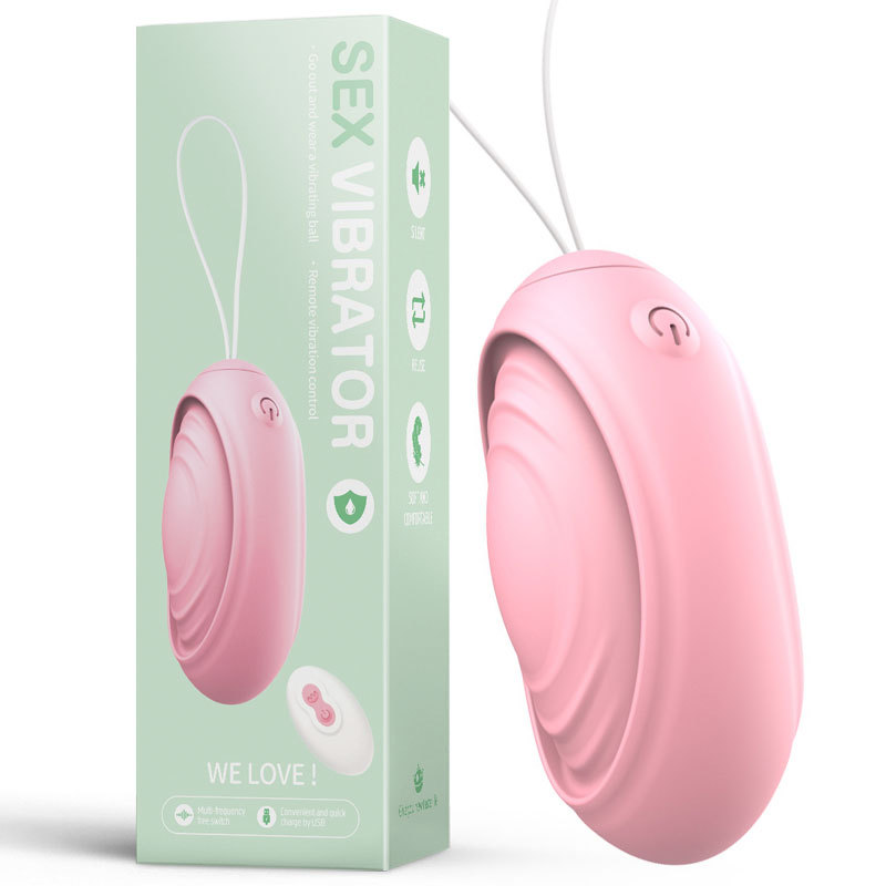 Female wireless remote control wearable egg jumping invisible mini charging vibration masturbation device adult adult product full figure