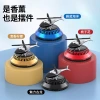 Solar-powered car aircraft aromatherapy ornaments, helicopter car dashboard perfume holders, light-sensing rotating interior accessories details Picture