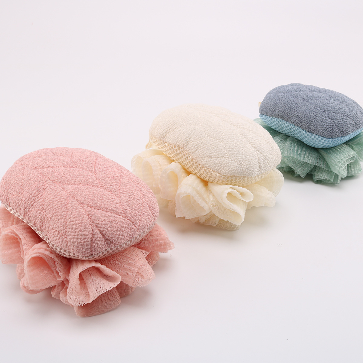 Wheathead Bath Flower Foaming Non-Dispersing Fashion Ins Soft Skin For Men And Women Bath Large Bath Ball Bath Flower Specification drawing