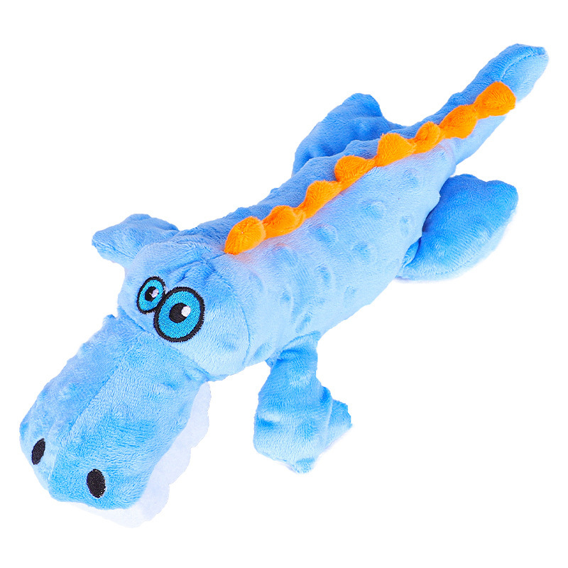 Dog plush toy Sound dog interactive toy bite resistance teeth training and boredom interactive dog toy hair replacement Item Picture