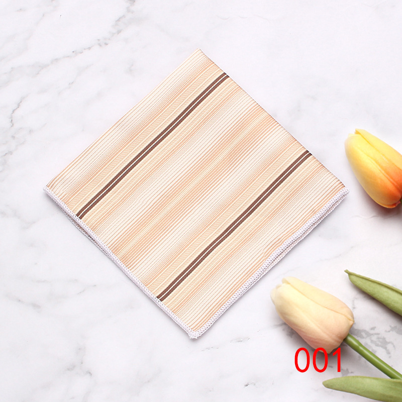 In-stock men's business suit pocket towels, formal patterned chest towels, handkerchiefs, wedding banquet small square towels and accessory manufacturers Application Scenario