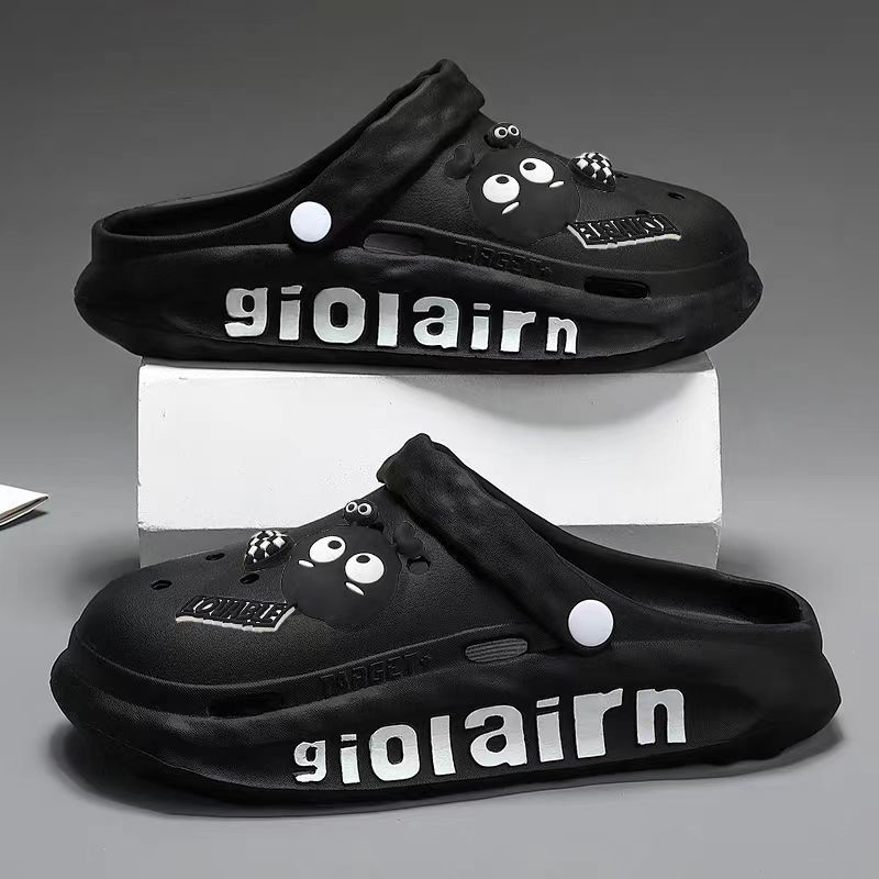 Treadle Death Feeling Crocs Men 2024 New Summer Non-Slip Not Smelly Foot Sports Breathable Sandals For Men Wearing The Beach details Picture