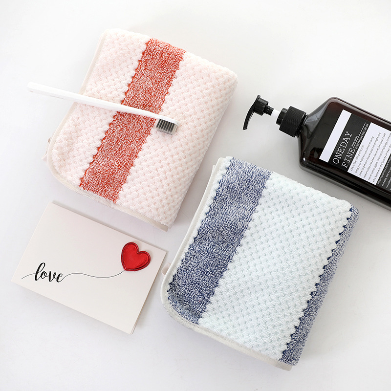 【LOVELY HOME】【 Hold Jia 】 Towel New Chinese knot towel coral velvet couple thick household face towel merchant super gift towel full figure