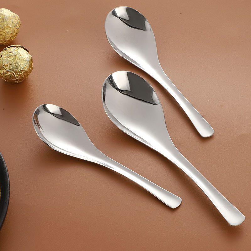 木勺/不锈钢勺子/小木勺/木勺子/铁丘勺子细节图