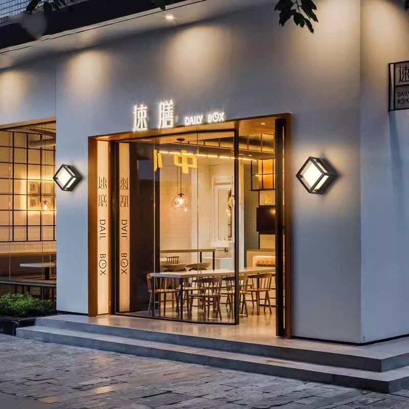 Wall lamps, column head lamps, outdoor dual-purpose and multi-purpose courtyard lamps, fence outdoor waterproof lamps, villa gate wall and column lamps details Picture
