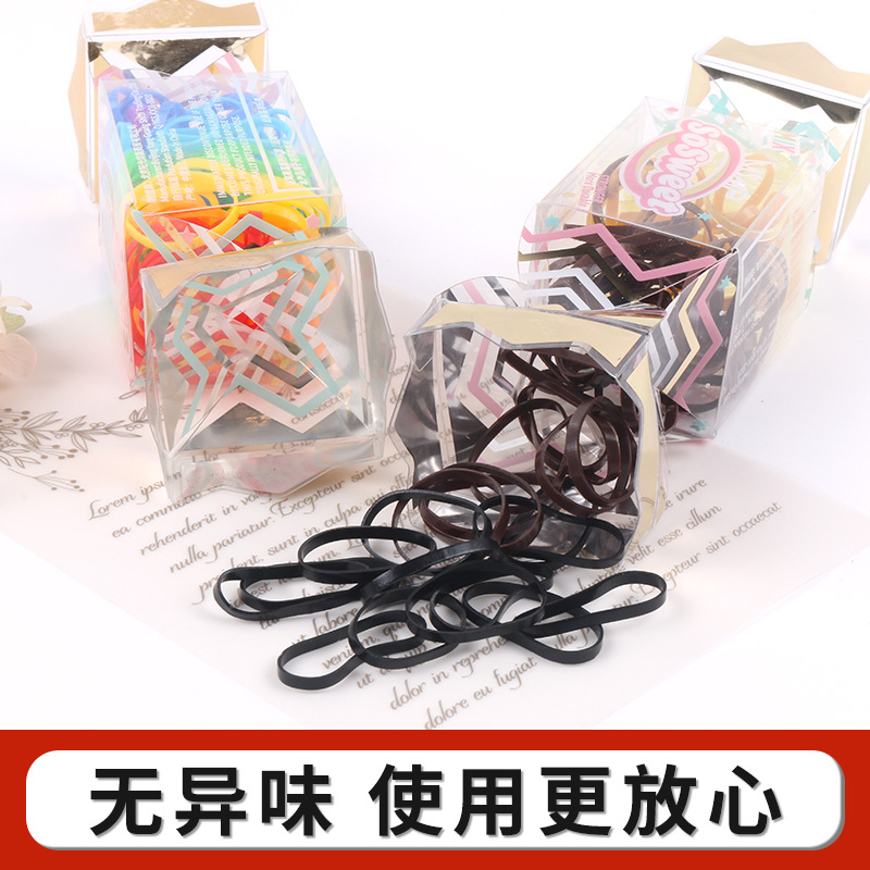高级糖果装强/高弹力扎头发细节图