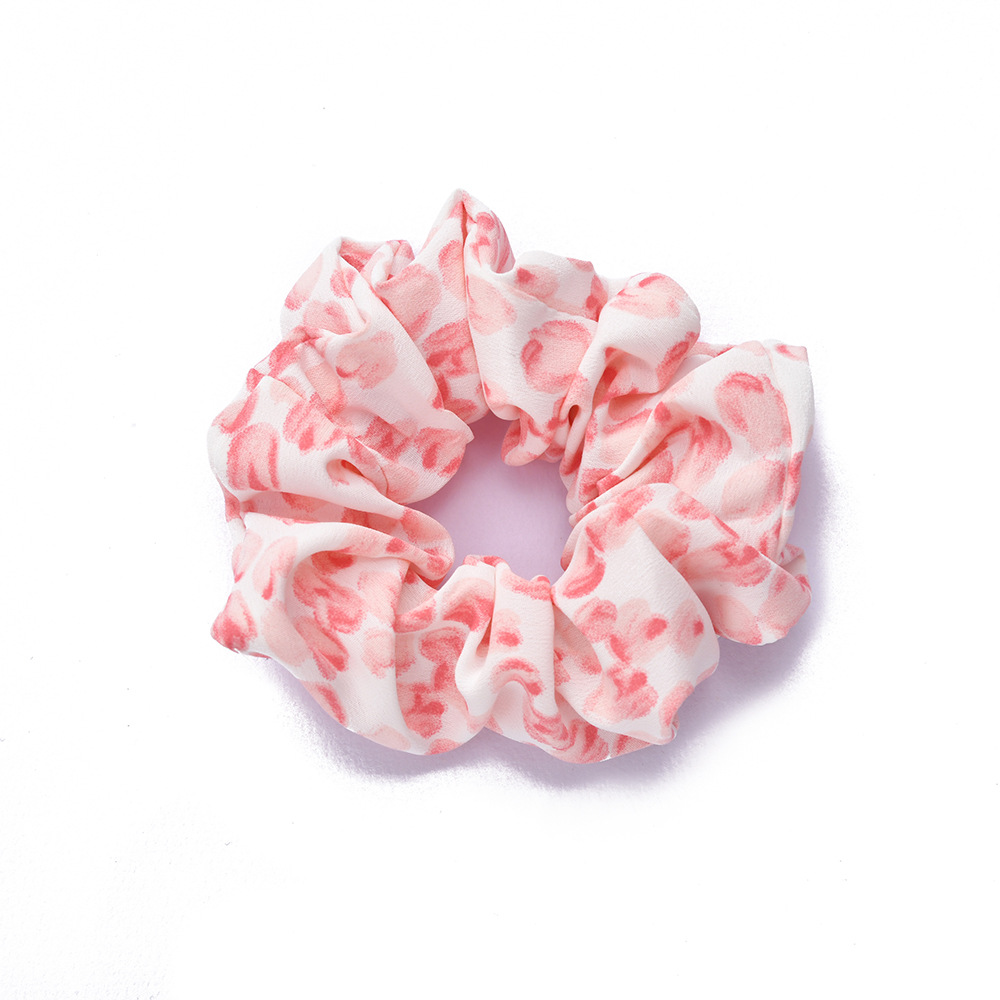 2023 New color-blocked fresh Japanese and Korean large intestine hair bands, forest-style girl hair bands, hair accessories, night market street stall hair band wholesale Item Picture
