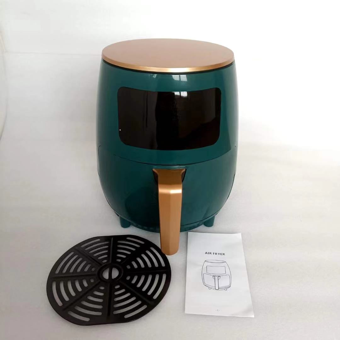 Foreign Trade Export Air Fryer European Regulation Touch Screen Automatic British Regulation American Regulation Intelligent Electric Fryer Foreign Trade Export 6L Application Scenario