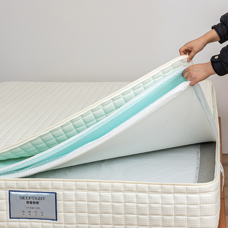 Detachable and washable memory foam spring mattress, gel memory foam pad, independent spring hotel Simmons home soft pad Specification image