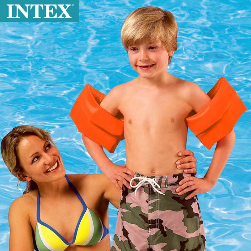intex 59642  跨境专供儿童手臂圈儿童戏水双气囊水袖详情图1