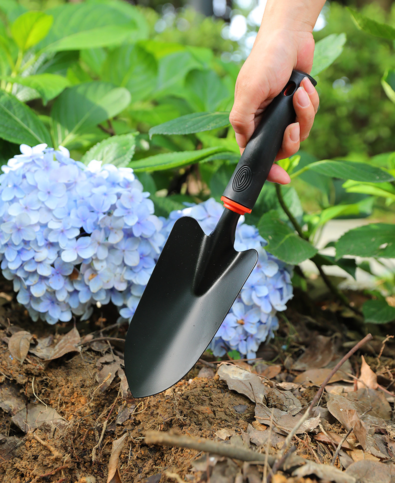 园艺铲子种花工具家用种菜栽花多肉种植铁铲铁锹锄头赶海翻土套装详情6