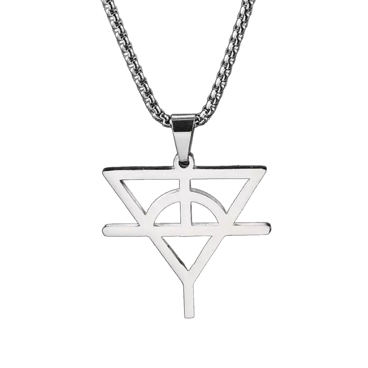 The HCY logo necklace, the same as Huachen Yu's, is a trendy fan support pendant for the Mars concert. It is made of titanium steel and does not fade Item Picture