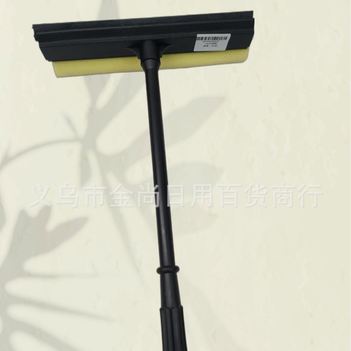Black plastic handle, plastic window scraper handle, plastic window scraper for cleaning and brushing car windshields Item Picture