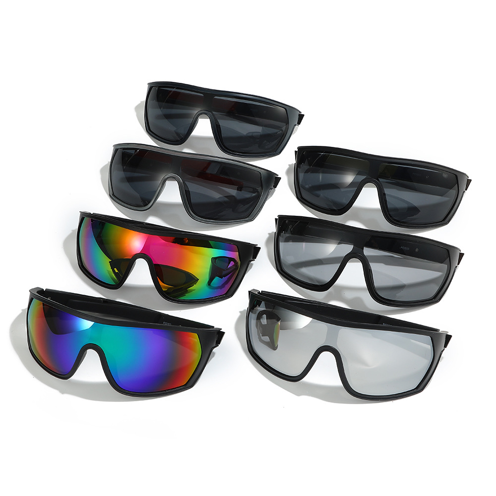 Wholesale of 2024 new outdoor glasses, windproof cycling sunglasses for men and women, cross-border European and American sports sunglasses details Picture
