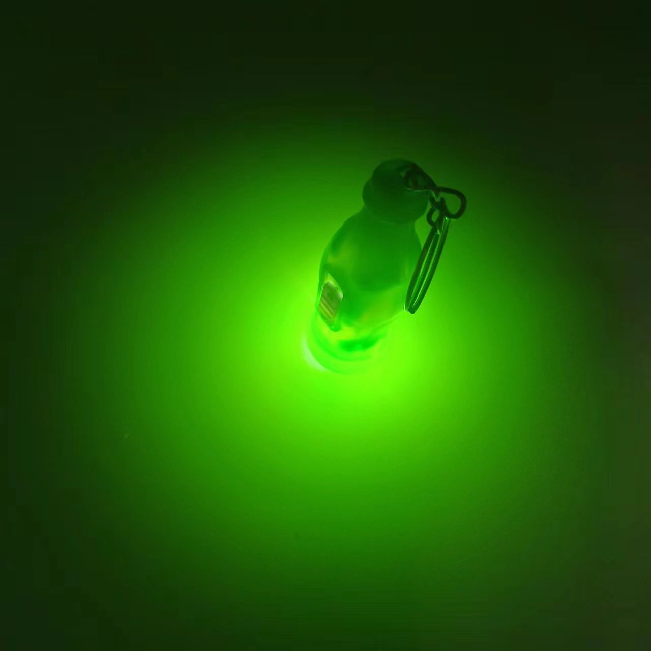 LED keychain light, creative bottle light, luminous pendant, electronic gift under one yuan, gacha luminous giveaway Application Scenario