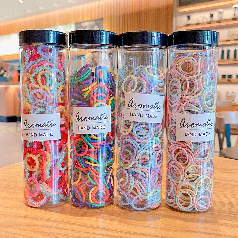 Baby hair bands, children's hair bands, non-damaging hair ties, small hair ties, baby colorful hair ties, wholesale new hair accessories details Picture