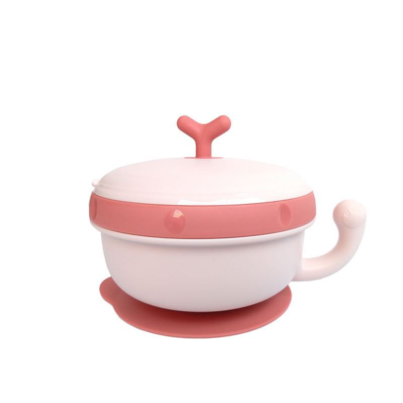 Thermal insulation bowl for infants household baby water injection for infants 316 stainless steel baby supplementary food for children water injection thermal insulation bowl Item Picture
