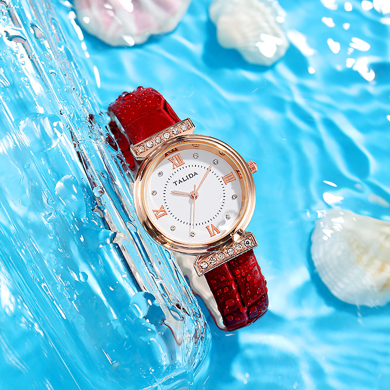 2022 Live Women's Watch Douyin Watch Women's Waterproof Women's Quartz Watch Women's Watch Tianlida Watch Specification drawing