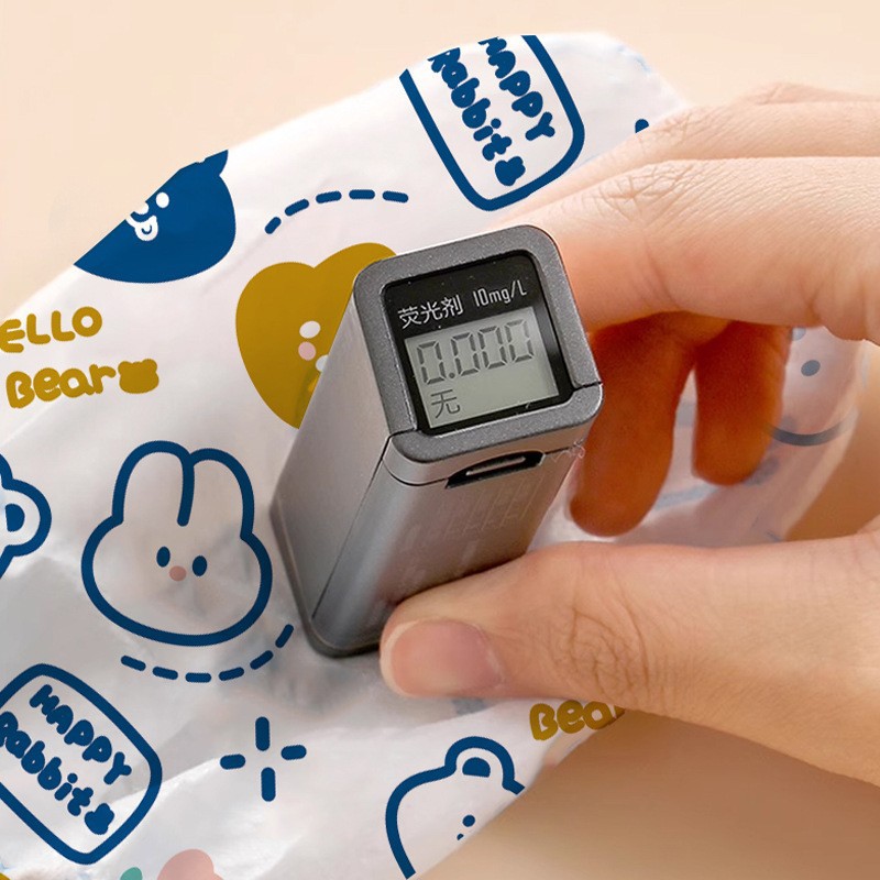 Disposable children's sleeve sleeves made of non-woven fabric, waterproof and oil-proof, cute sleeves for boys and girls, and infant sleeves details Picture