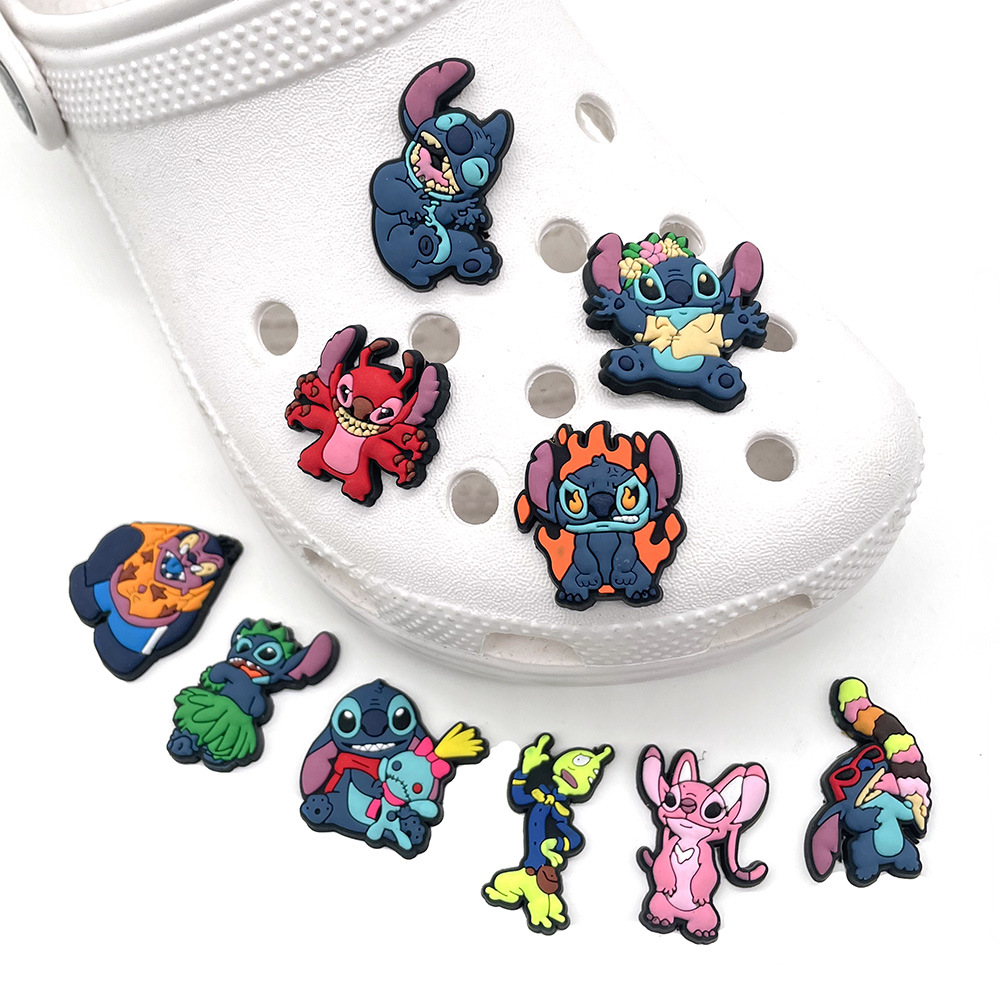 Set [Steedy Series] Cute Crocs Accessories Cartoon Diy Shoes Flower Shoe Buckle Garden Shoe Accessory Buckle Application Scenario