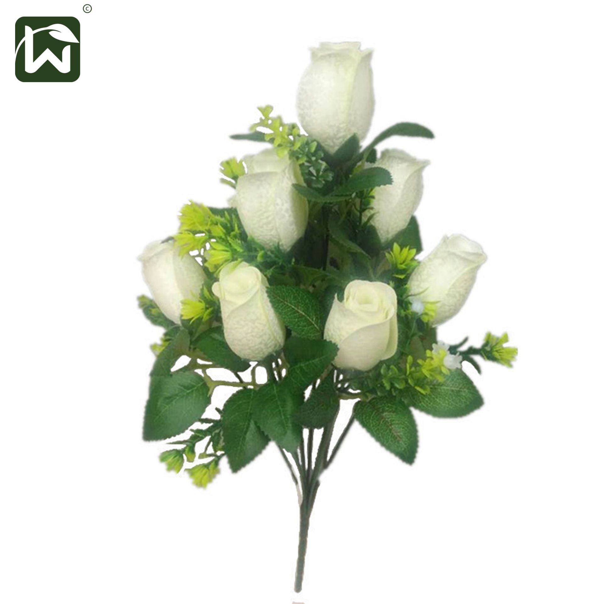 Artificial rose bouquets, silk flowers, artificial flowers, hotel, home, living room, country style, classical photography props, soft decoration items Specification image