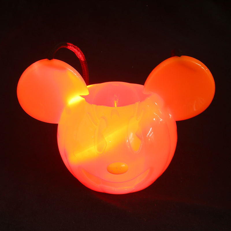 Halloween Funny Light Hand Lamp Hand Lamp Light Music Candy Jar Kindergarten Students Decorative Props details Picture