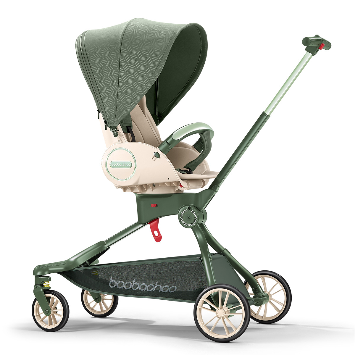 Baby Good V9 Baby Walking Baby Trolley High Landscape Can Sit Can Lie Down Portable Foldable Baby Stroller Specification drawing