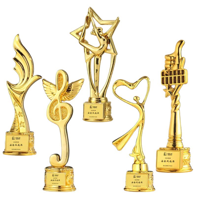 The new resin trophies, dance training institution trophies, sports competition trophies, honor trophies and company annual meeting awards were presented Item Picture