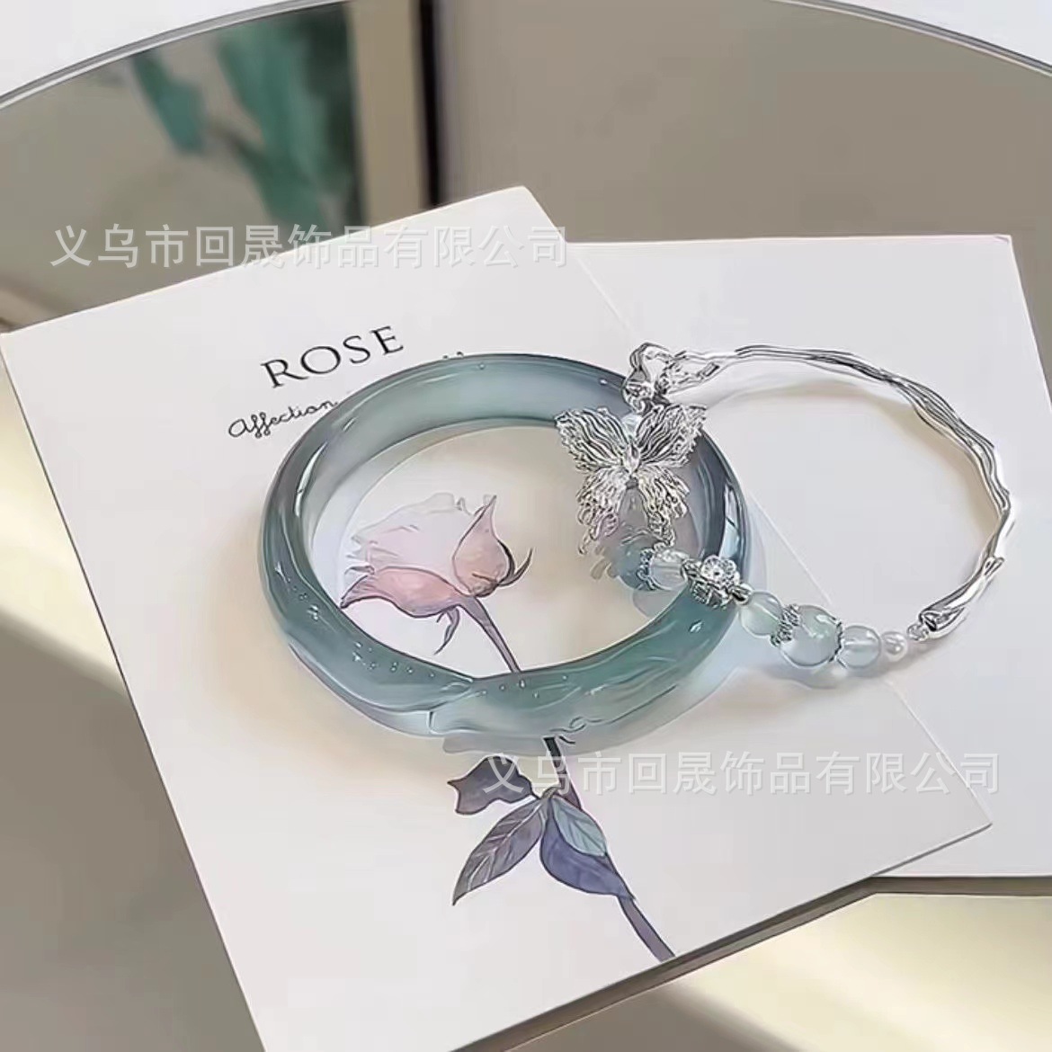 Estilo chino clear cool blue ice fox pulsera vintage vintage estilo antiguo personalidad temperamento ins diseño versátil nueva pulsera China para mujeres Application Scenario