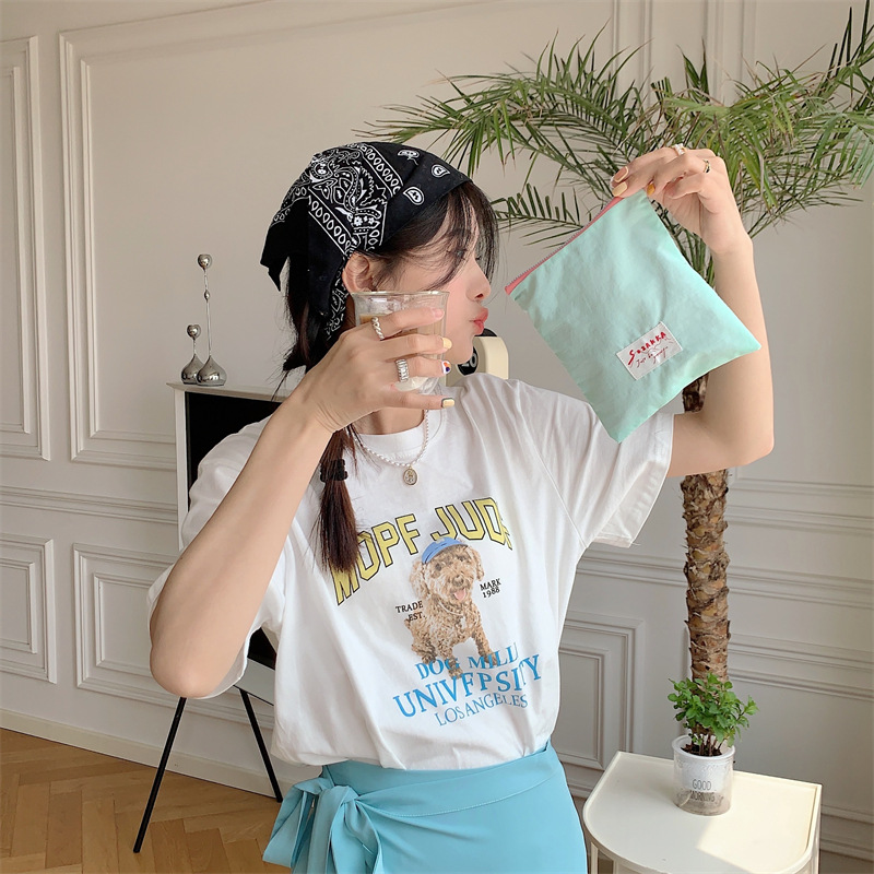 34221 春夏新色马卡龙化妆包随身便携可爱小包零钱包首饰包袋详情图3