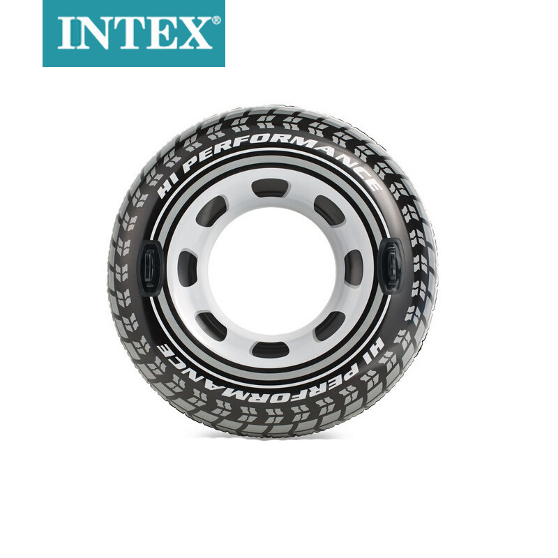 INTEX56268 con manija neumático natación anillo de natación inflable de pvc para niños en verano cerca del mar Application Scenario